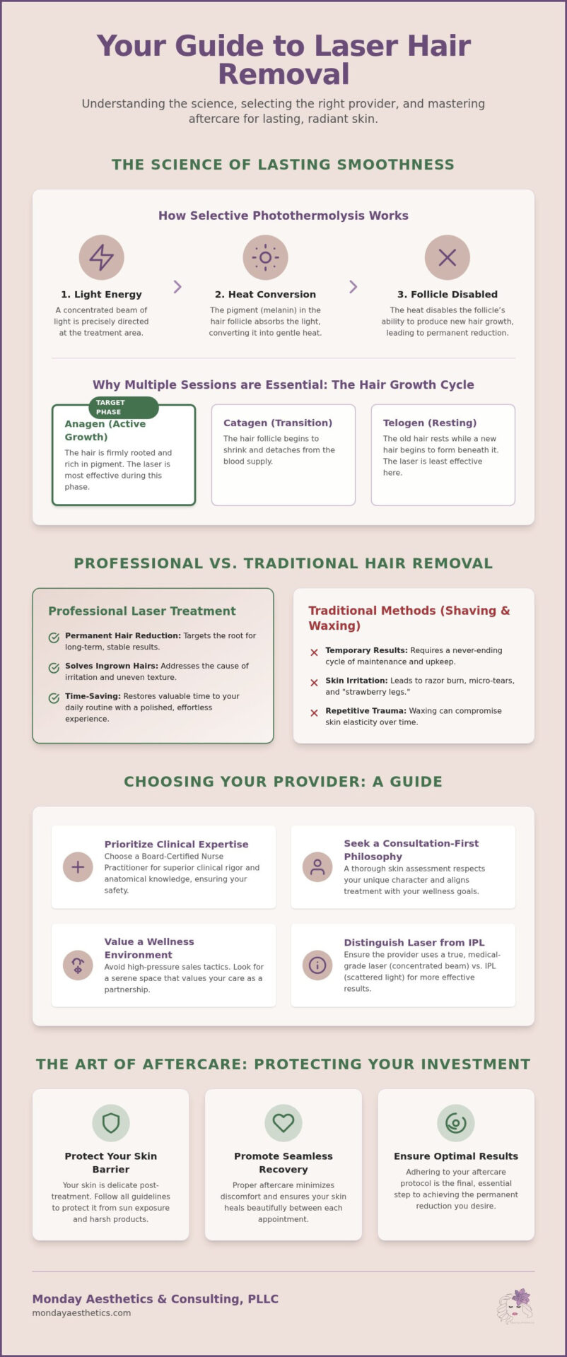 Laser Hair Removal in Burlington, WA: A Sophisticated Guide to Lasting Smoothness