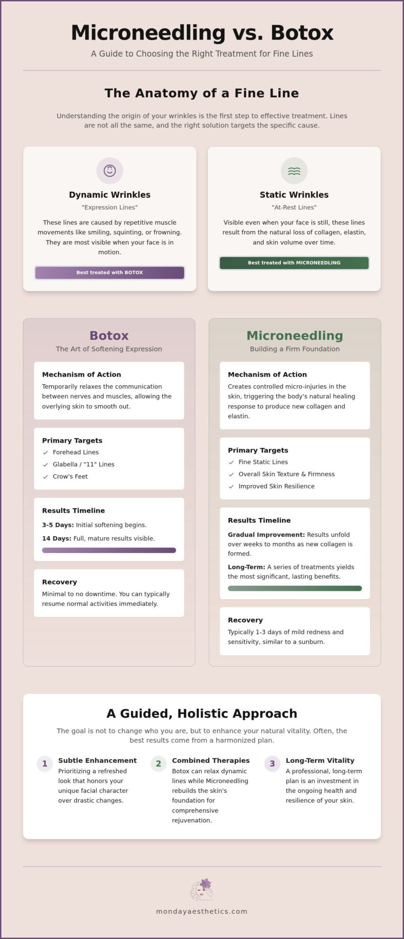 Microneedling vs Botox for Fine Lines (2026)